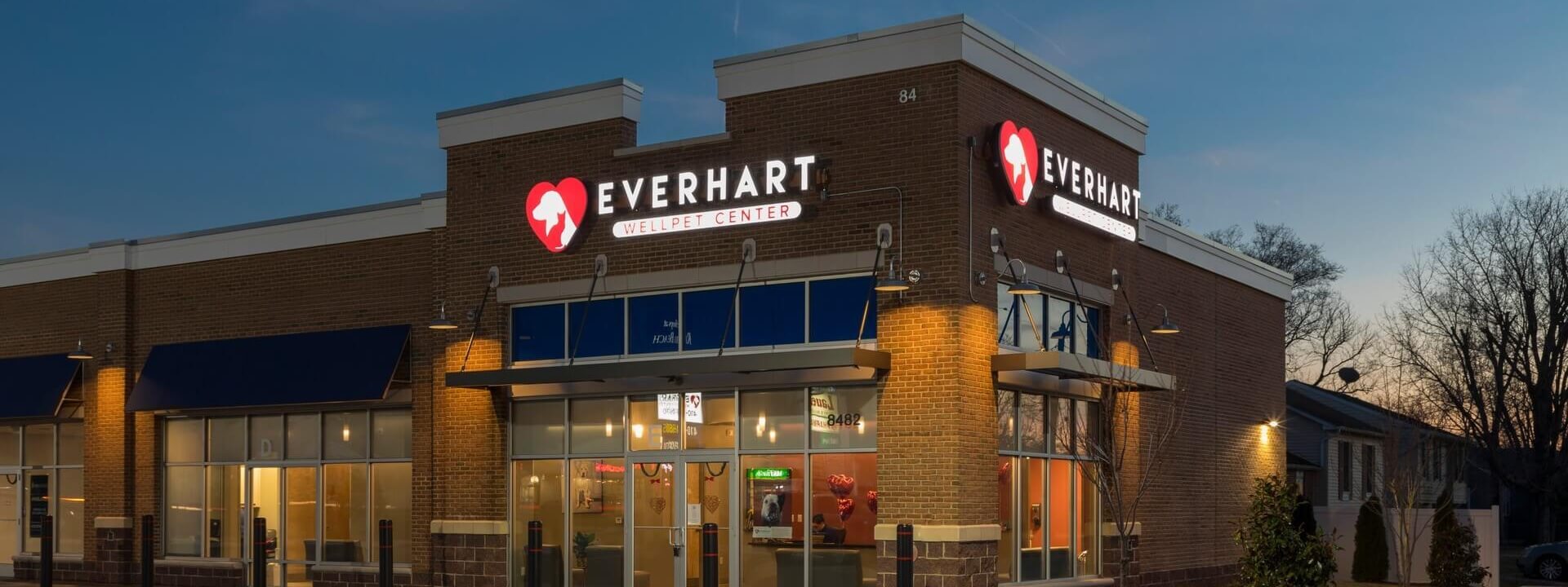 Everhart WellPet Center Services Outside Building View