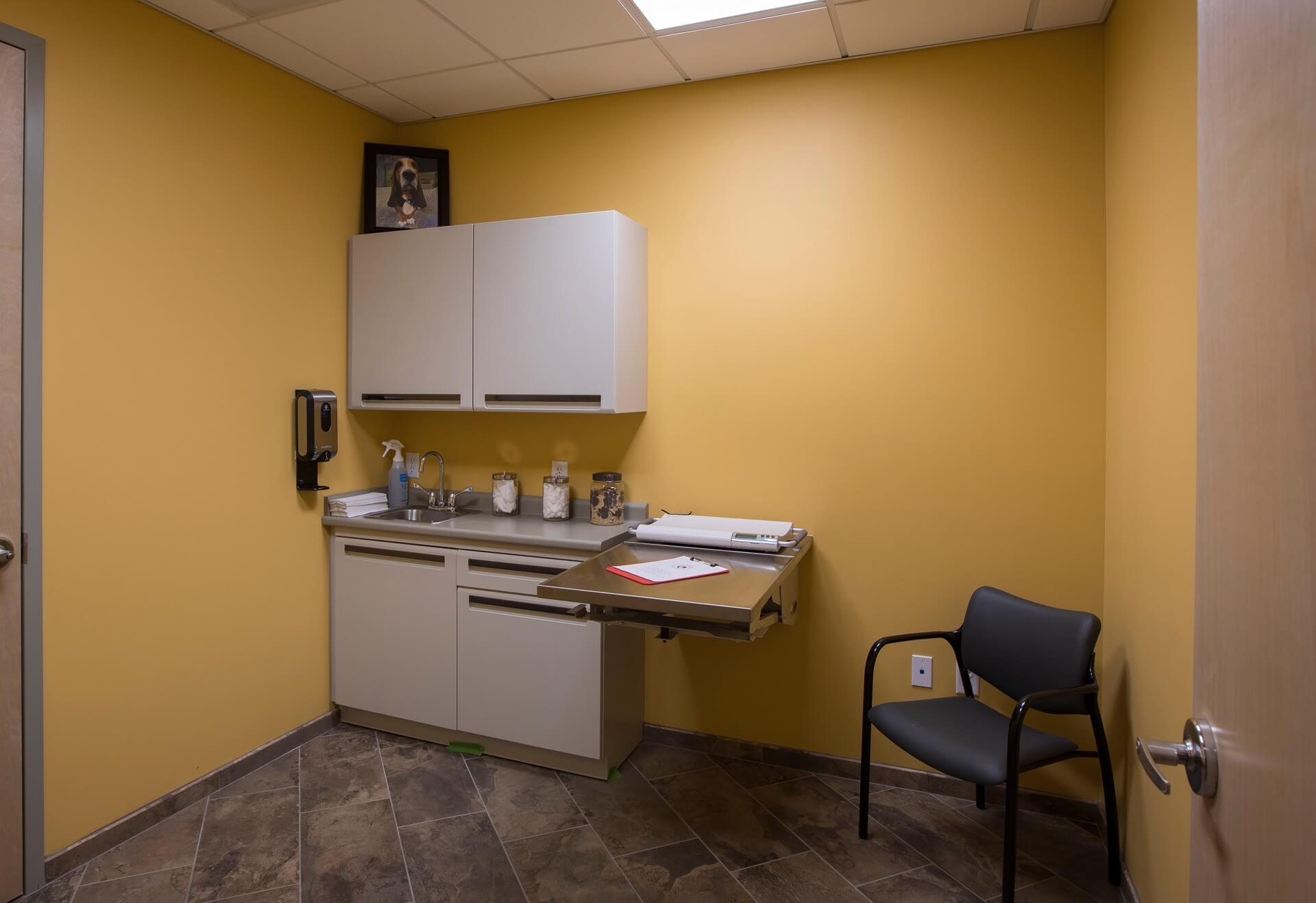 Examination room – Everhart WellPet Center