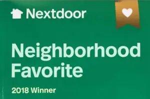 Nextdoor Neighborhood Favorite 2018 Winner